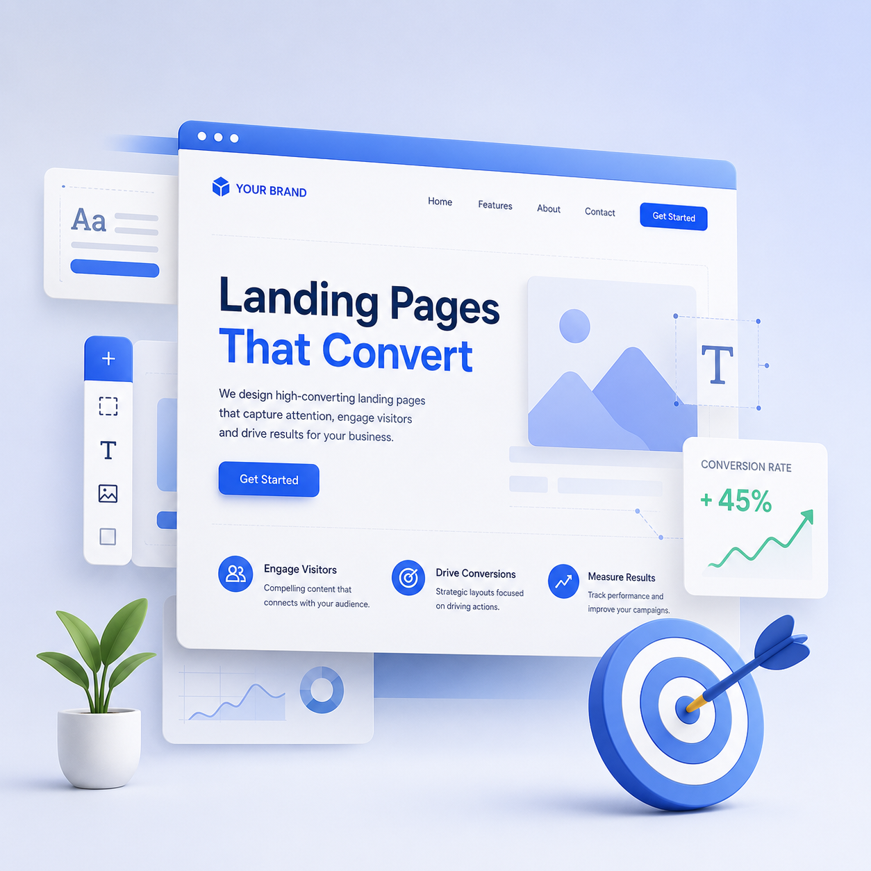 landing page design