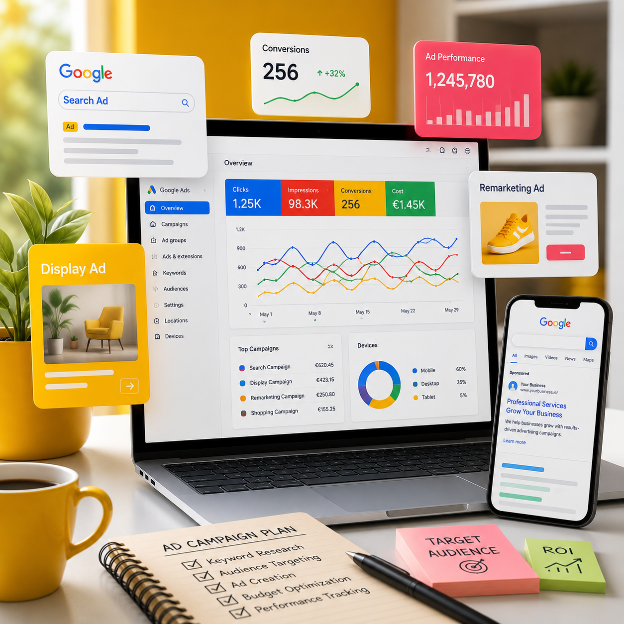 paid advertising marketing cork
