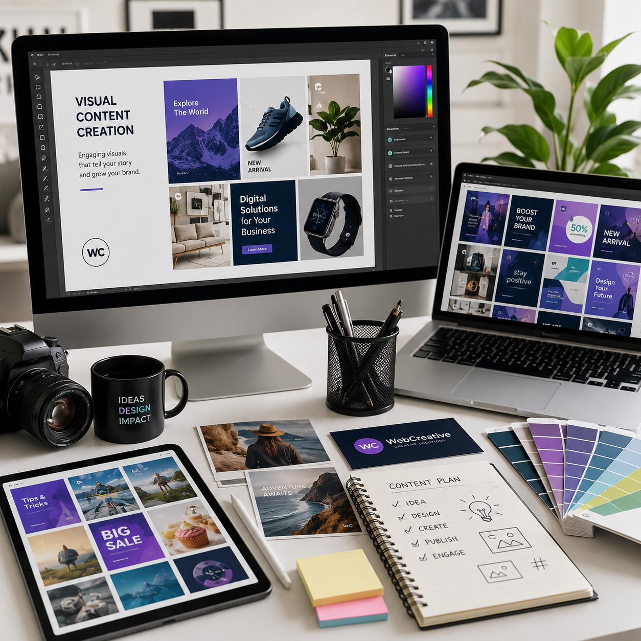 visual content creation